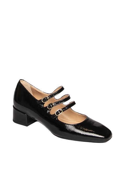 black patent leather décolleté FRANCO RUSSO | 1103NAPLAK-NERO